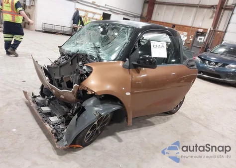 2016 Smart Fortwo from USA, damaged, VIN WMEFJ5DA0GK060965